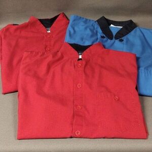 3 pc Happy Chef/Cook Cool Tops Bundle L